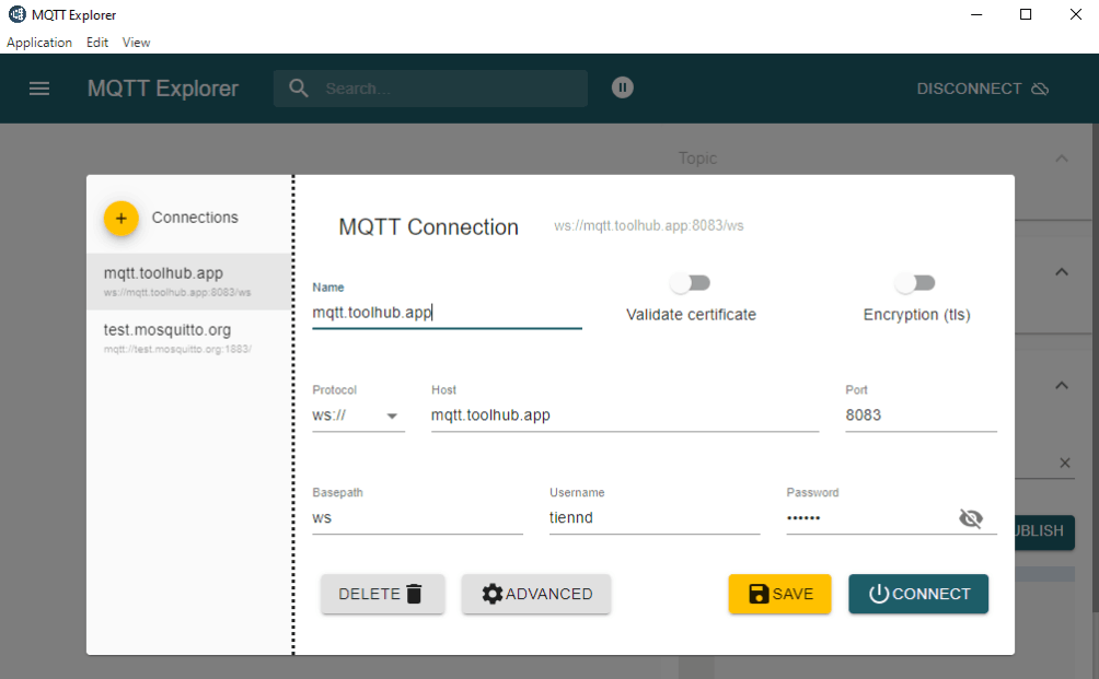 MQTT Explorer